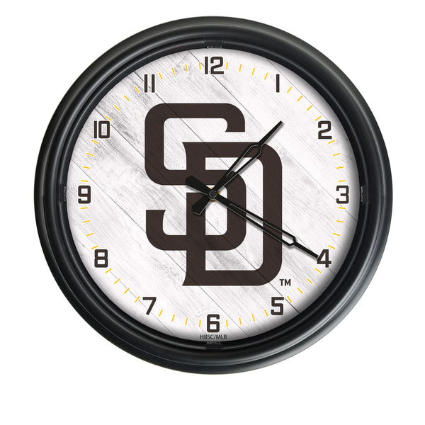 San Diego Padres Logo LED Clock | MLB LED Outdoor Clock