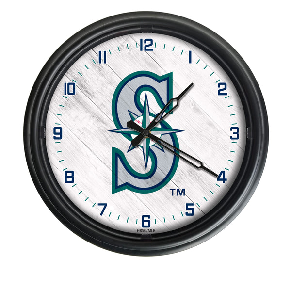 Seattle Mariners Logo LED Clock | MLB LED Outdoor Clock