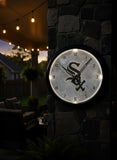 Chicago White Sox Logo LED Clock | MLB LED Outdoor Clock