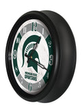 Michigan State Spartans Logo LED Clock | LED Outdoor Clock