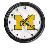 Michigan Wolverines Logo LED Clock | LED Outdoor Clock