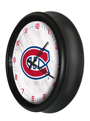 Montreal Canadiens Logo LED Clock | LED Outdoor Clock