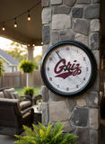 Montana Grizzlies Logo LED Clock | LED Outdoor Clock