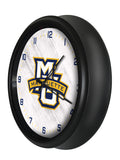 Marquette Golden Eagles Logo LED Clock | LED Outdoor Clock