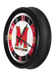 Maryland Terrapins Logo LED Clock | LED Outdoor Clock