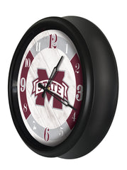 Mississippi State Bulldogs Logo LED Clock | LED Outdoor Clock
