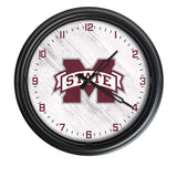 Mississippi State Bulldogs Logo LED Clock | LED Outdoor Clock