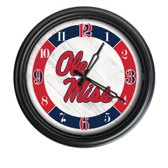 Mississippi Rebels Logo LED Clock | LED Outdoor Clock
