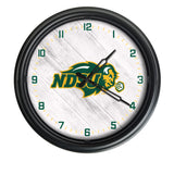 North Dakota State Bison Logo LED Clock | LED Outdoor Clock