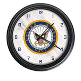 US Navy Logo LED Clock | LED Outdoor Clock