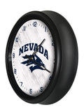 Nevada Wolf Pack Logo LED Clock | LED Outdoor Clock