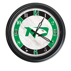 North Dakota Fighting Hawks Logo LED Clock | LED Outdoor Clock