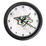 Nashville Predators Logo LED Clock | LED Outdoor Clock