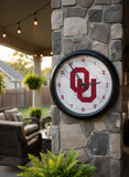 Oklahoma Sooners Logo LED Clock | LED Outdoor Clock