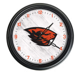 Oregon State Beavers Logo LED Clock | LED Outdoor Clock