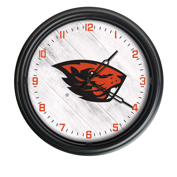 Oregon State Beavers Logo LED Clock | LED Outdoor Clock