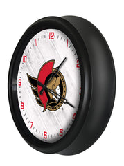 Ottawa Senators Logo LED Clock | LED Outdoor Clock