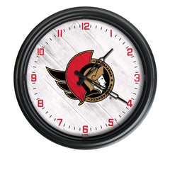 Ottawa Senators Logo LED Clock | LED Outdoor Clock