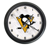 Pittsburgh Penguins Logo LED Clock | LED Outdoor Clock
