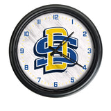 South Dakota State Jackrabbits Logo LED Clock | LED Outdoor Clock