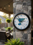 St Louis Blues Logo LED Clock | LED Outdoor Clock