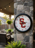 Southern California Trojans Logo LED Clock | LED Outdoor Clock