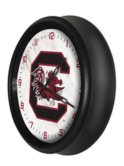 South Carolina Gamecocks Logo LED Clock | LED Outdoor Clock