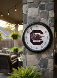 South Carolina Gamecocks Logo LED Clock | LED Outdoor Clock