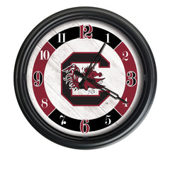 University of South Carolina Gamecocks Officially Licensed Logo Indoor - Outdoor LED Wall Clock
