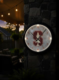 Stanford Cardinals Logo LED Clock | LED Outdoor Clock