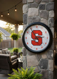 Syracuse Orange Logo LED Clock | LED Outdoor Clock