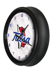 Tulsa Golden Hurricanes Logo LED Clock | LED Outdoor Clock