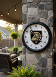 US Military Academy Black Knights Logo LED Clock | LED Outdoor Clock