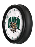 Ohio Bobcats Logo LED Clock | LED Outdoor Clock