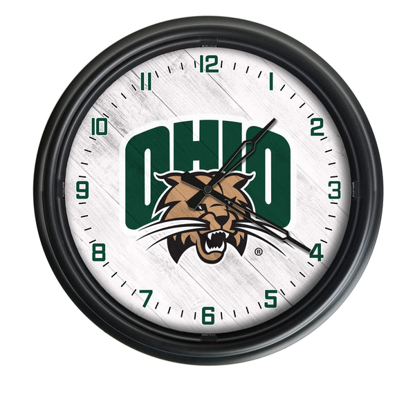 Ohio Bobcats Logo LED Clock | LED Outdoor Clock