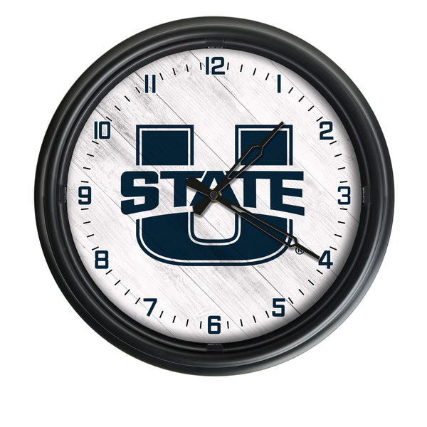 Utah State Aggies Logo LED Clock | LED Outdoor Clock