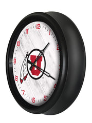 Utah Utes Logo LED Clock | LED Outdoor Clock