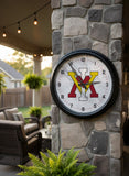 Virginia Military Institute Keydets Logo LED Clock | LED Outdoor Clock