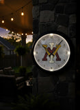 Virginia Military Institute Keydets Logo LED Clock | LED Outdoor Clock