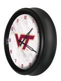 Virginia Tech Hokies Logo LED Clock | LED Outdoor Clock