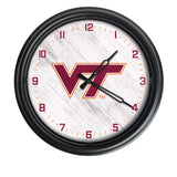 Virginia Tech Hokies Logo LED Clock | LED Outdoor Clock