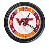 Virginia Tech Hokies Logo LED Clock | LED Outdoor Clock