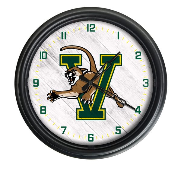 Vermont Catamounts Logo LED Clock | LED Outdoor Clock