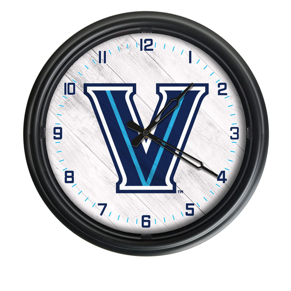 Villanova Wildcats Logo LED Clock | LED Outdoor Clock