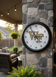 Wake Forest Demon Deacons Logo LED Clock | LED Outdoor Clock
