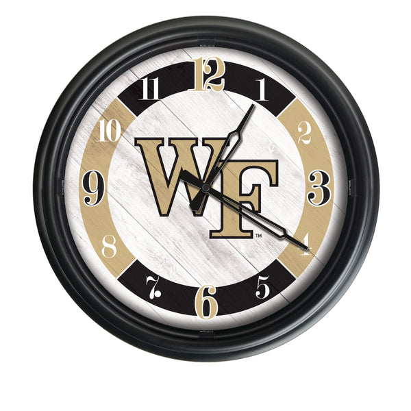 Wake Forest Demon Deacons Logo LED Clock | LED Outdoor Clock