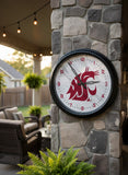 Washington State Cougars Logo LED Clock | LED Outdoor Clock