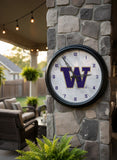Washington Huskies Logo LED Clock | LED Outdoor Clock