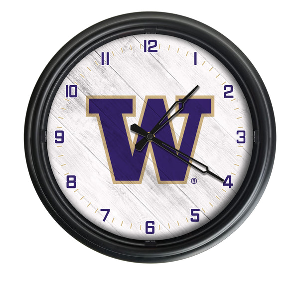 Washington Huskies Logo LED Clock | LED Outdoor Clock