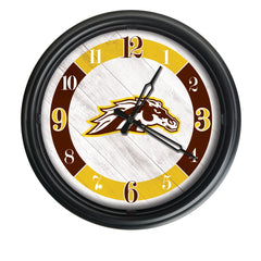 Western Michigan Broncos Logo LED Clock | LED Outdoor Clock